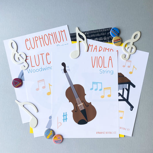 Musical Instrument Posters