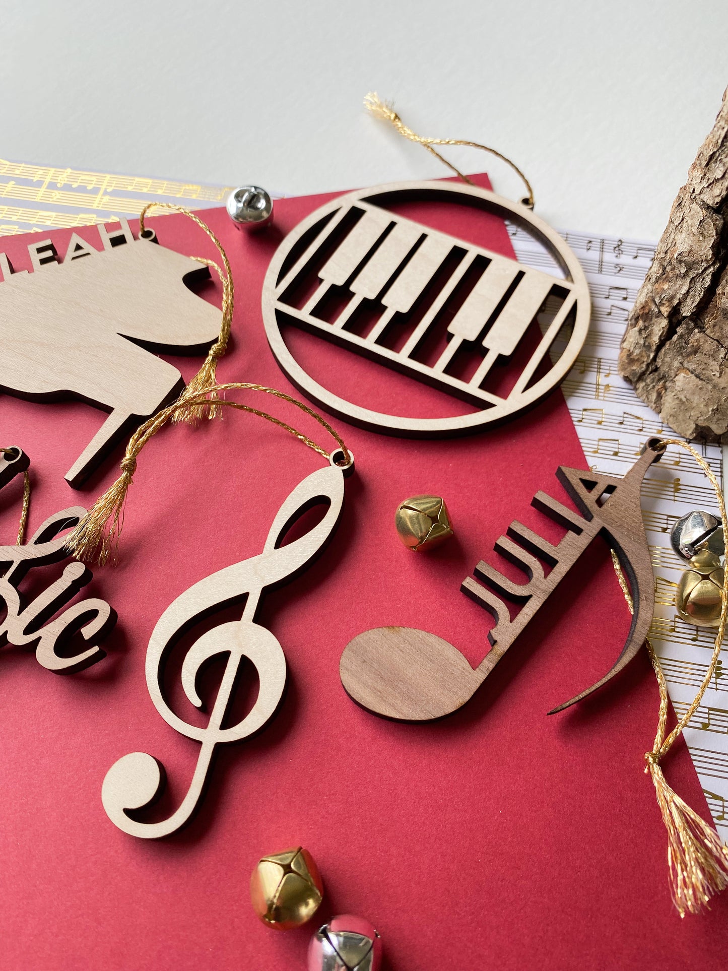 Wooden Christmas Ornaments