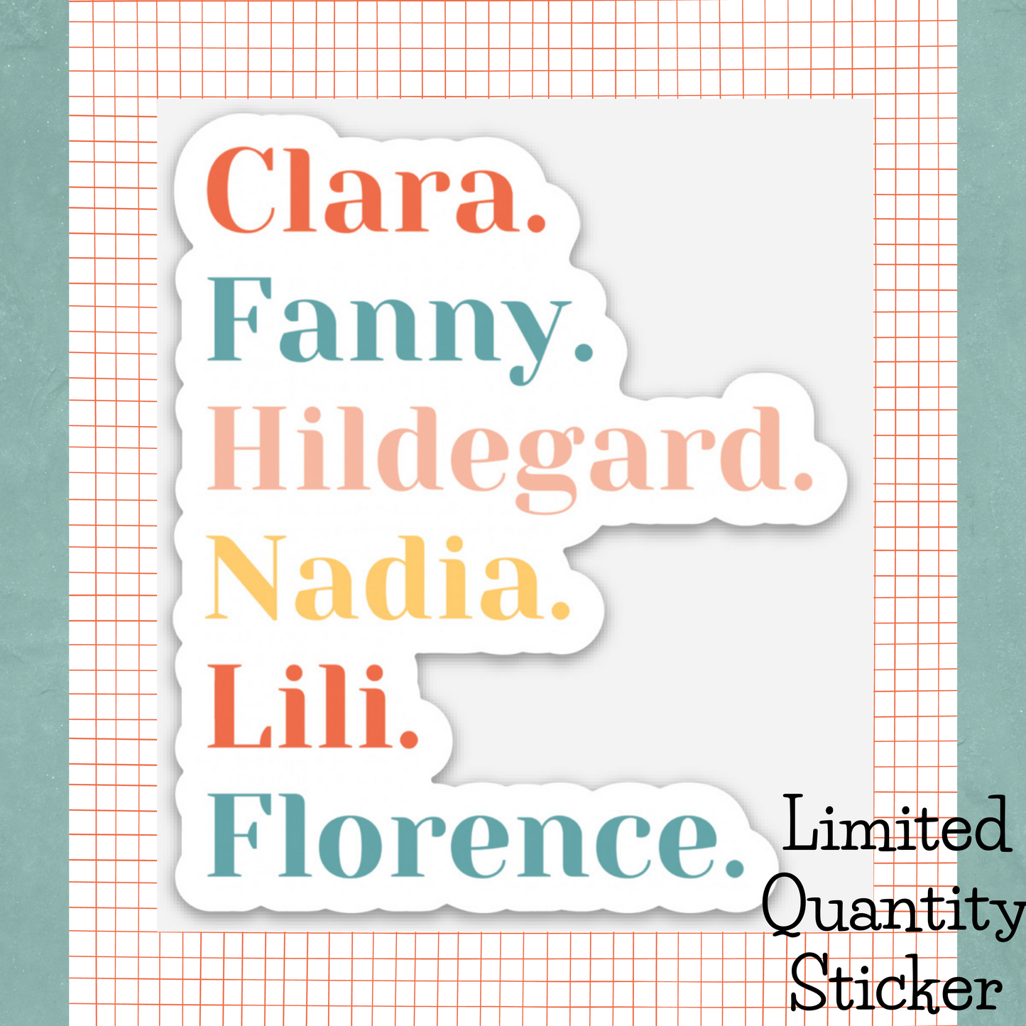 Women’s History Month Sticker