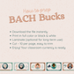 Classroom Currency- BACH Bucks