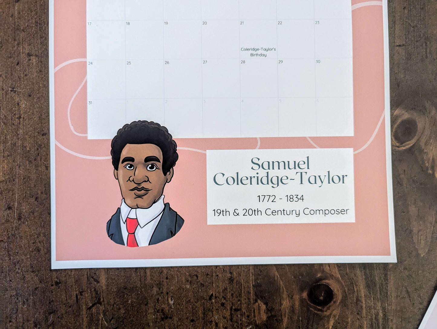 2025 Composer Calendar - Digital Download