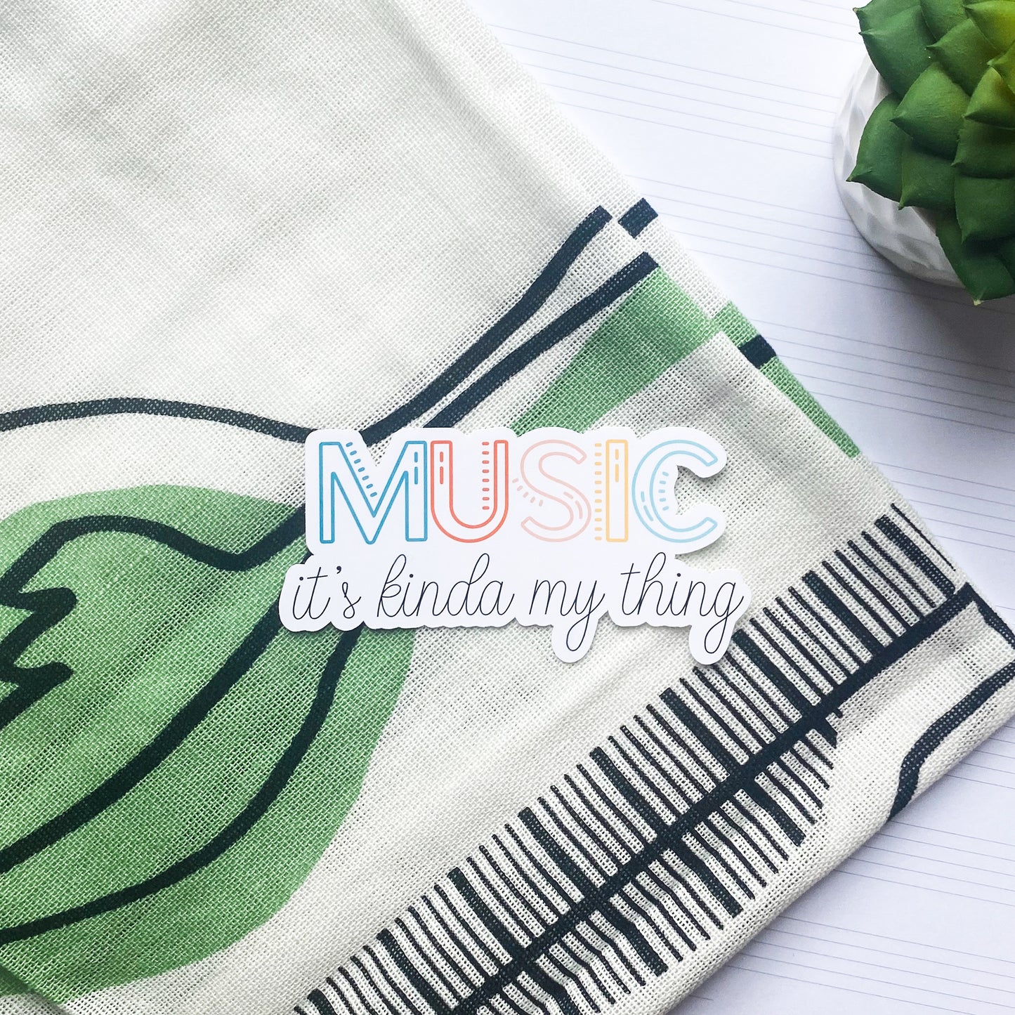 Music is My Thing Sticker