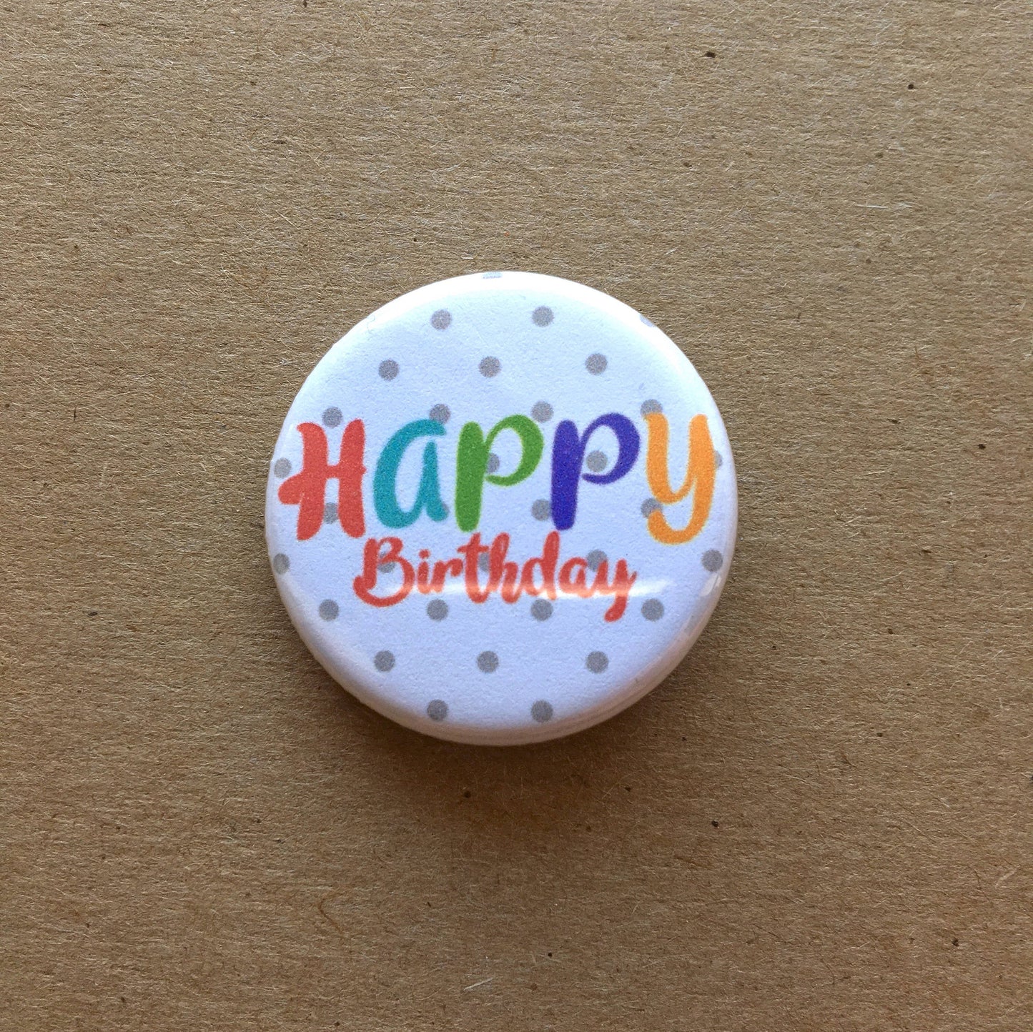 Birthday Button Pins & Magnets